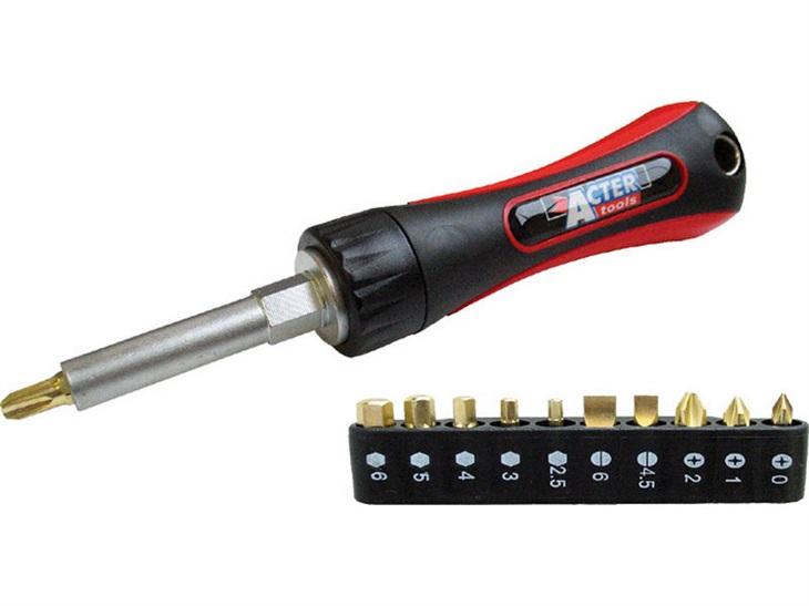 EXTOL 6547 šroubovák ráčnový s hroty 8595126912013