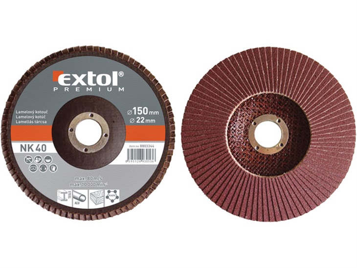 EXTOL 8803348 lamelový kot. šik. korun. 8595126930680