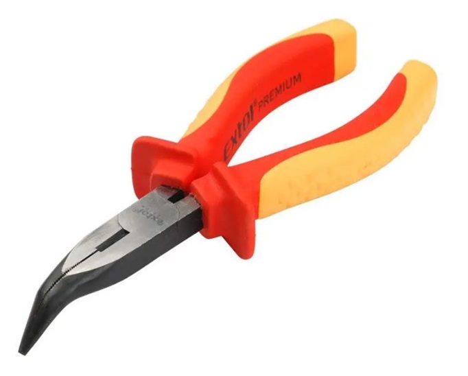 EXTOL 8813177 kleště půlkulaté zahnuté, 8595126925983