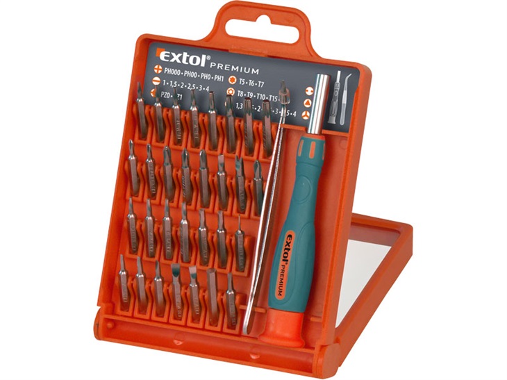 EXTOL 8819105 šroubovák hodinářský 8595126947275