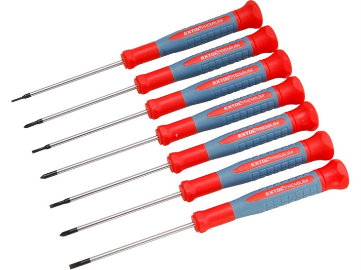 EXTOL 8819180 šroubováky hodinářské, sa 8595126968072