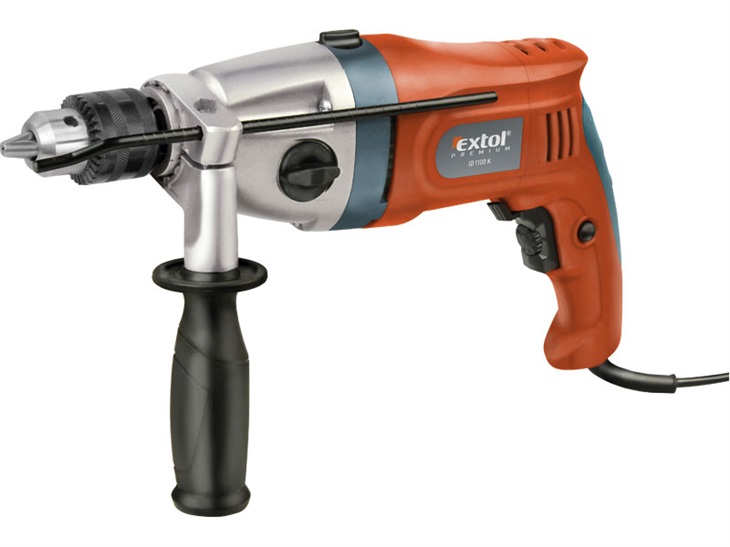 EXTOL 8890048 vrtačka s příklepem, 1100 8595126955850