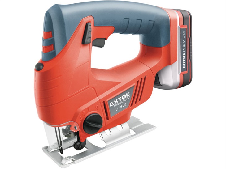 EXTOL 8891113 přímočará pila aku, 18V L 8595126971959