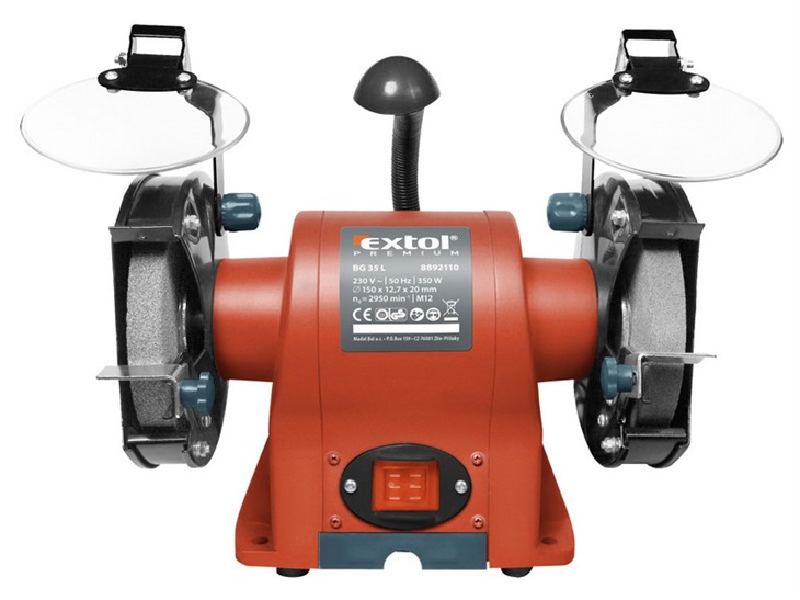 EXTOL 8892110 bruska stolní dv. 350W 8595126950749