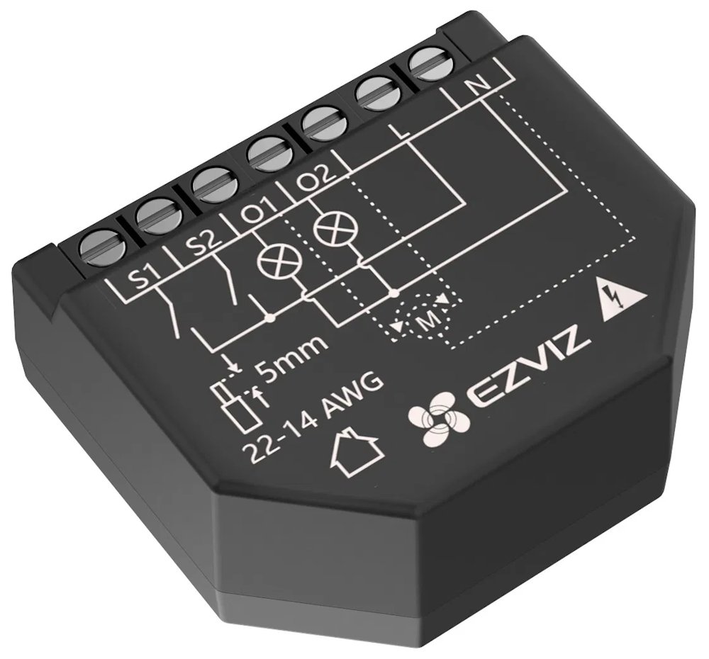 EZVIZ chytré Wi-Fi relé T36 (měření spotřeby) CS-T36-R100-WM