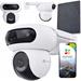 EZVIZ IP kamera HB90X 4G + 8W solar panel Kit CS-HB90X/SP-R100(4MP+4MP W4GA