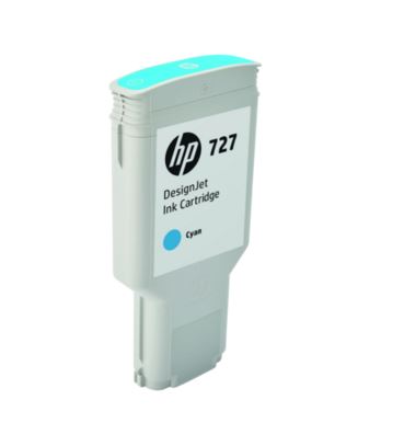 F9J76A HP 727 300-ml Cyan DesignJet Ink Cartridge
