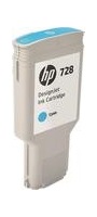 F9K17A HP728 300-ml Cyan InkCart
