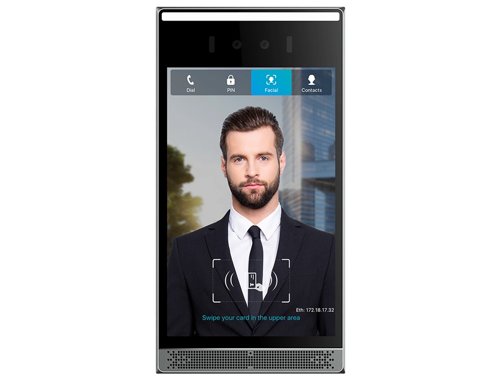 Fanvil i68 SIP video dveřní interkom, rozpoznávání obličeje, IP66, IK07