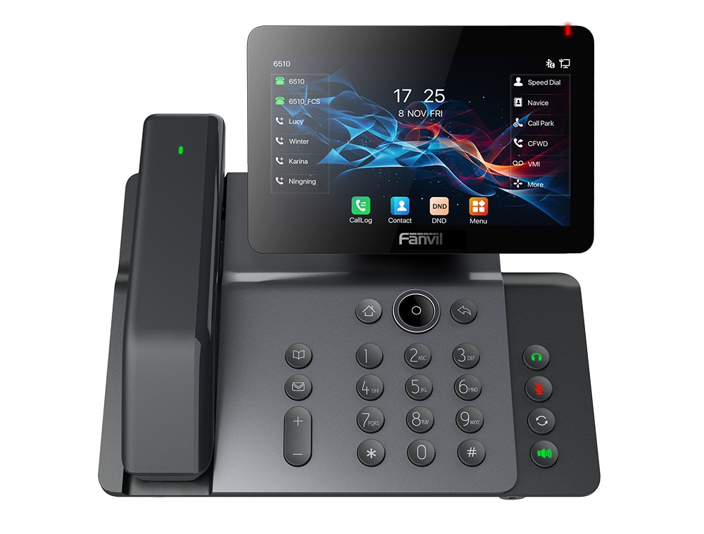 Fanvil V66 Pro SIP telefon, 7" dotyk.displej, Wi-Fi, BT, BT sluchátko, H.264 V66Pro
