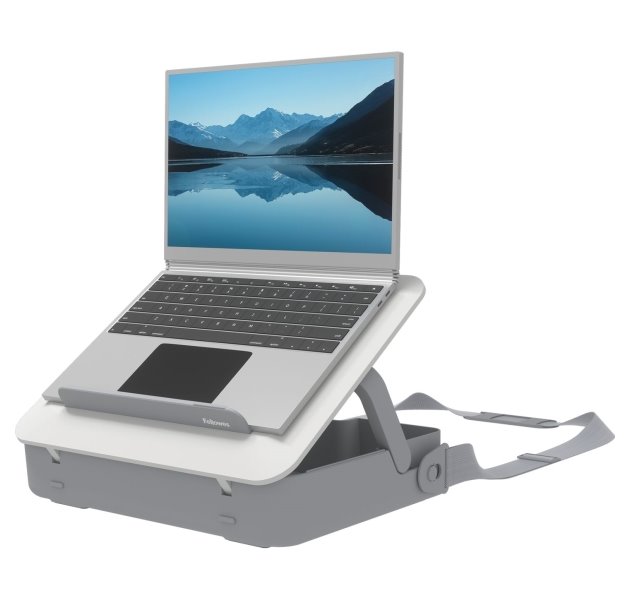 FELLOWES kufřík a podložka pod notebook BREYTA bílý FELFERGCCBRBL