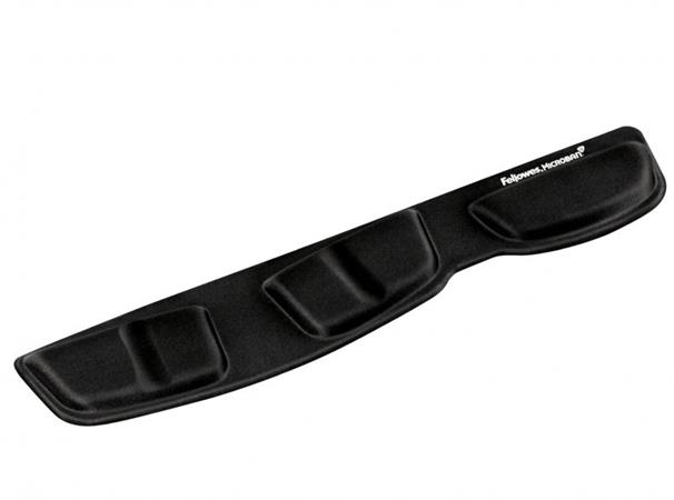 FELLOWES opěrka zápěstí ke klávesnici Health-V pěnová Microban Lycra černá felfergwpadkeybfoamhn