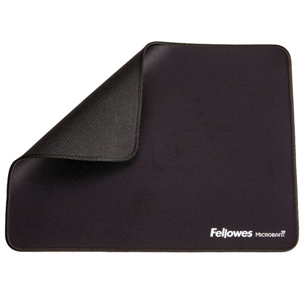 FELLOWES podložka pod myš BREYTA XL/ 280mm x 210mm x 2,5mm/ černá FELFMOUXLBRN