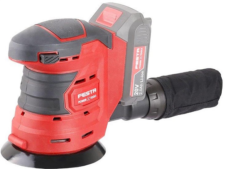 Festa 28040 AKU excentrická bruska 20V 8590804096788