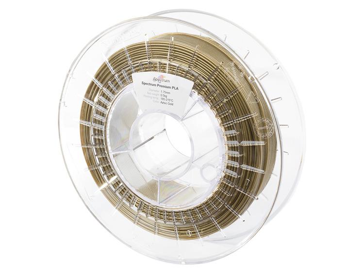 Filament SPECTRUM / PLA / AZTEC GOLD / 1,75 mm / 0,5 kg 5903175651587