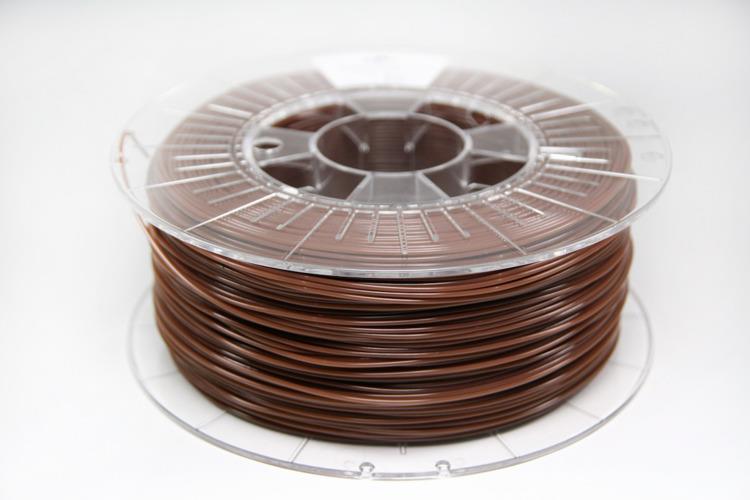Filament SPECTRUM / PLA / CHOCOLATE BROWN / 1,75 mm / 1 kg 5903175657008