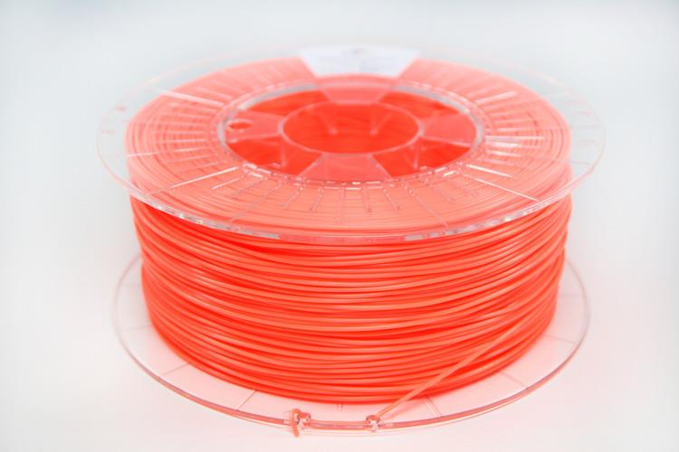 Filament SPECTRUM / PLA / FLUO ORANGE / 1,75 mm / 1 kg 5903175657183