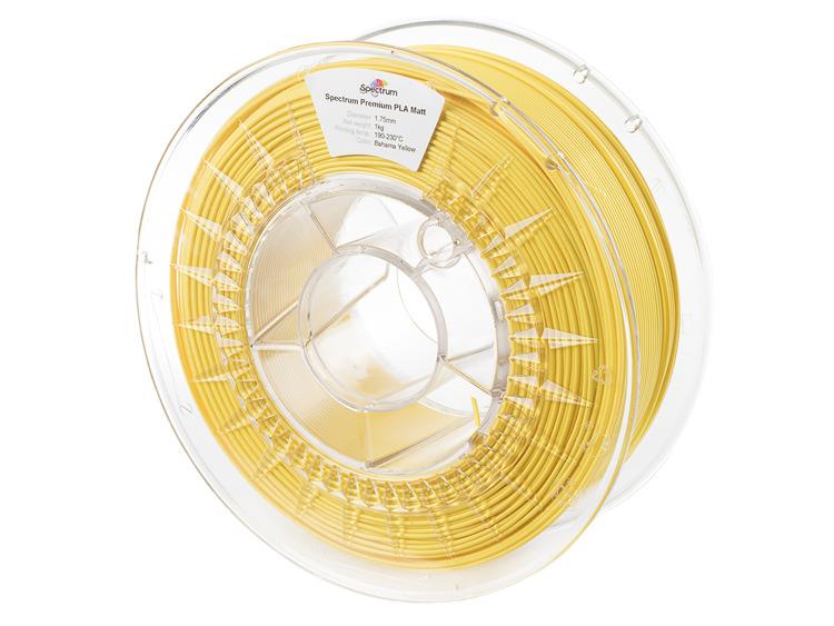 Filament SPECTRUM / PLA-MATT / BAHAMA YELLOW / 1,75 mm / 1 kg 5903175651884