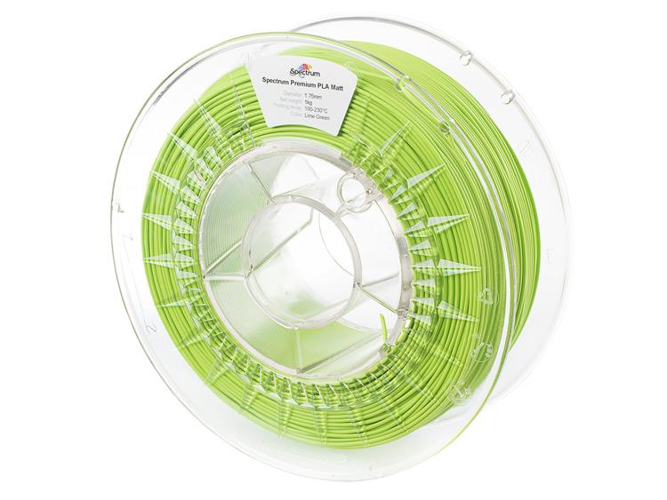Filament SPECTRUM / PLA-MATT / LIME GREEN / 1,75 mm / 1 kg 5903175651877
