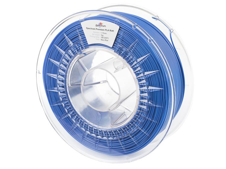 Filament SPECTRUM / PLA-MATT / NAVY BLUE / 1,75 mm / 1 kg 5903175651785