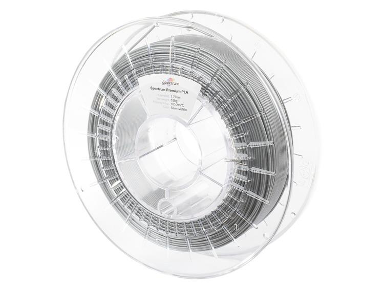 Filament SPECTRUM / PLA / SILVER METALLIC / 1,75 mm / 0,5 kg 5903175651488