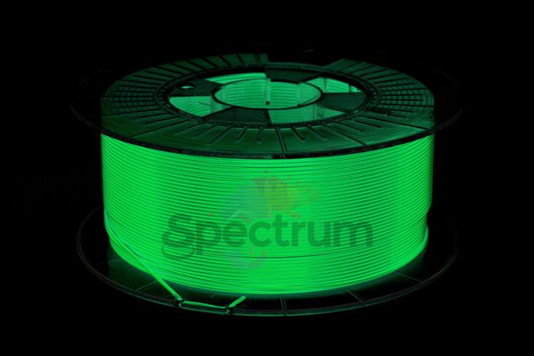 Filament SPECTRUM / PLA SPECIAL / GLOW IN THE DARK / 1,75 mm / 0,5 kg 5903175651334