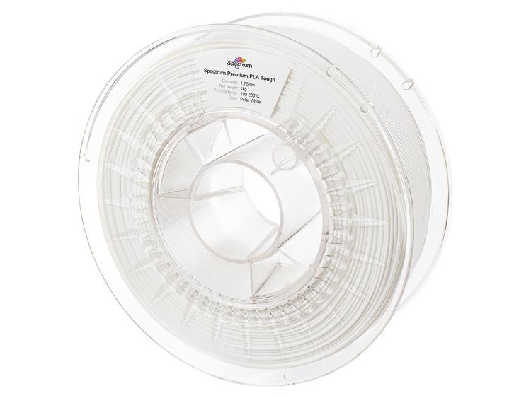 Filament SPECTRUM / PLA TOUGH / POLAR WHITE / 1,75 mm / 1 kg 5903175651679