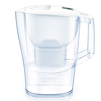 Filtračná konvica Aluna Cool Memo, biela, vrátane 1 filtra, Brita 1039267