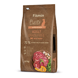 Fitmin dog Purity GF Adult Beef - 12 kg 8595237016051
