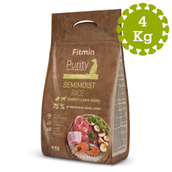 Fitmin dog Rice Semimoist Rabb.&Lamb-4kg 8595237015955