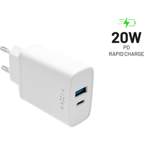 FIXC20-CU-WH sieťová nabíjačka FIXED 8591680119639