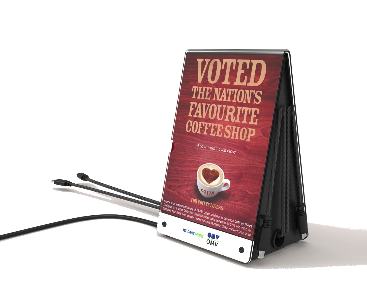 FixCharge - Menu, stolná nabíjačka FC-MEN-K