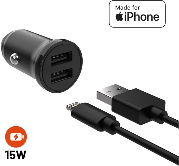 Fixed autonabíječk 2xUSB FIXCC15N-2UL-BK 8591680164646