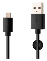 Fixed datový a nabíjecí kabel, USB-A -> USB-C, 20 W, délka 2 m, černá FIXD-UC2M-BK
