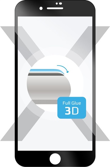 Fixed Glass iP 7/8 Plus FIXG3D-101-033BK 8591680078677