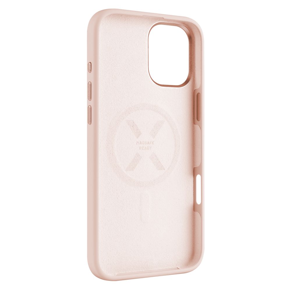 FIXED MagFlow Apple iPhone 16+, růžový