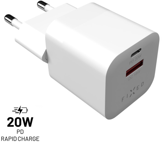 Fixed nabíječka 20W FIXC20M-CU-WH 8591680145843