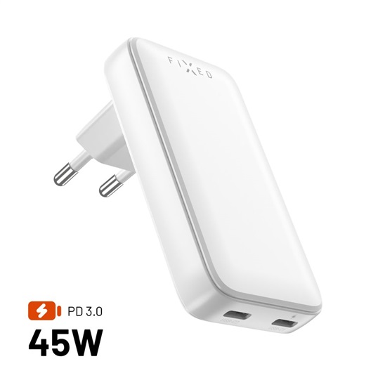 Fixed nabíječka 45W FIXCG45S-2C-WH 8591680165841