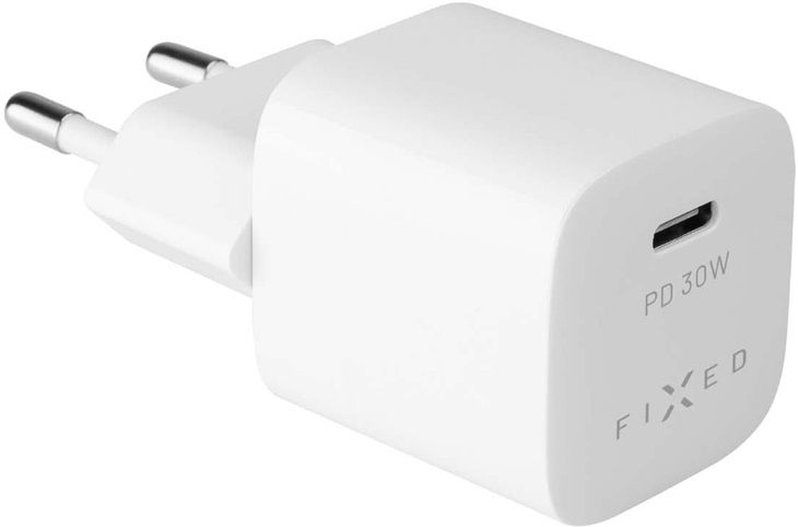 FIXED nabíječka USB-C 30W, FIXC30M-C-WH 8591680139262