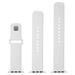 FIXED Silicone Sporty Strap pro Apple Watch 41/40/38 mm, biely FIXSST2-436-WH