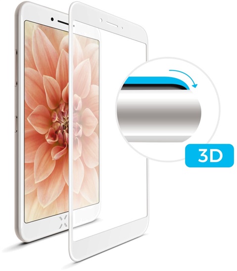 FIXED sklo FIXG3D-101-033WH, bílé 8591680078684