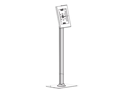 FL15-650WH1, Neomounts by Newstar floor stand lockab