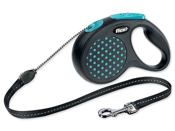 Flexi vodítko Design lanko S 5m modré 4000498025529