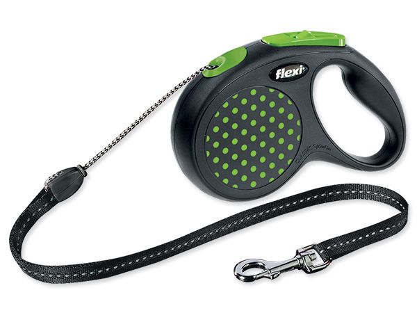 Flexi vodítko Design lanko S 5m zelené 4000498025536