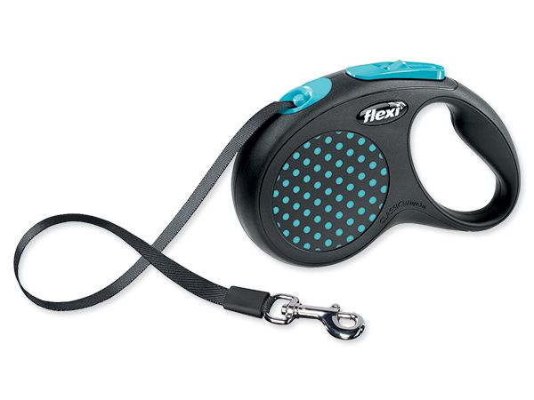 Flexi vodítko Design páska S 5m modré 4000498025727