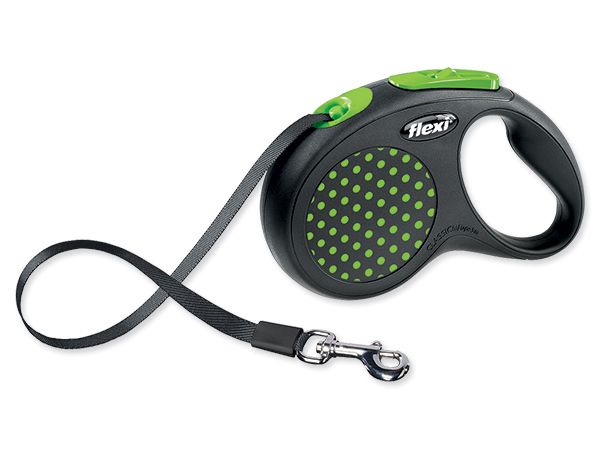 Flexi vodítko Design páska S 5m zelené 4000498025734