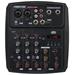 Fonestar 4kanálový mixpult USB, 2× Mic/Line, stereo vstup, BT/USB, 16 DSP efektů, smartphone TRRS, 48V Phantom MIX-4LIVE