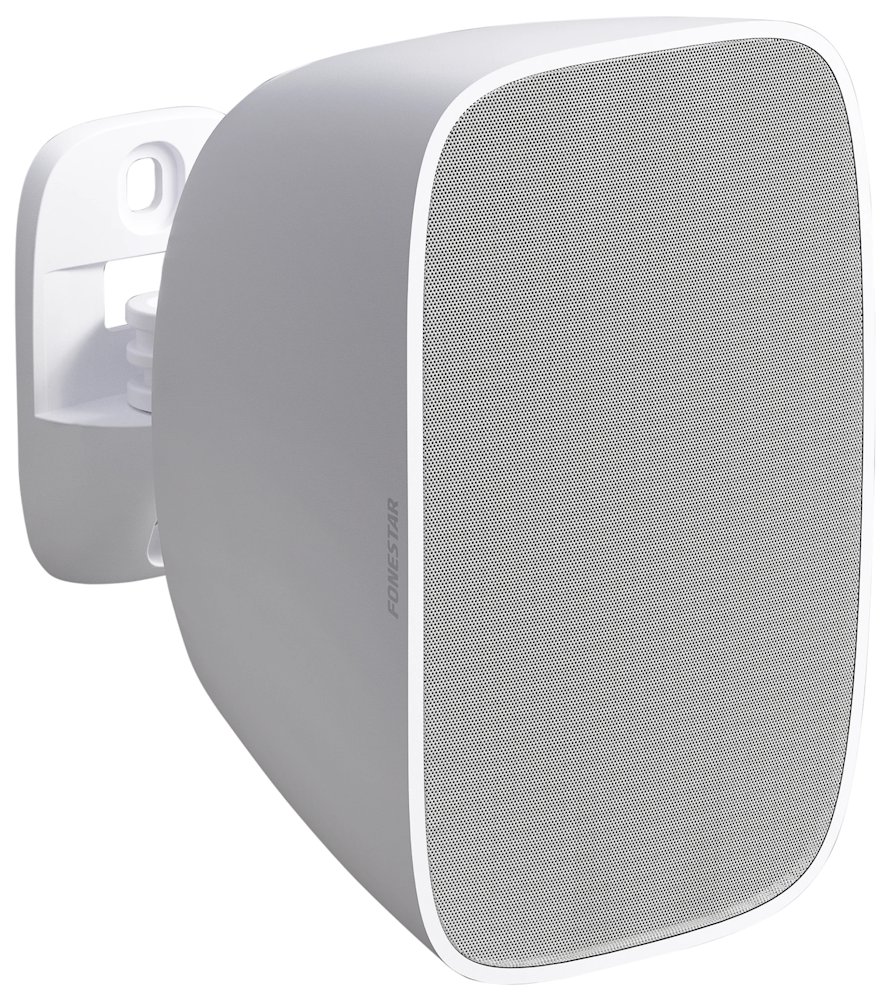 Fonestar 6" voděodolný reproduktor 60 W RMS, 100V/8ohm, IP66, UV a solná mlha, držák, bílý SONORA-6TB