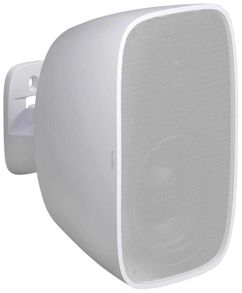Fonestar 8" voděodolný reproduktor 100 W RMS, 100V/8ohm, IP66, UV a solná mlha, držák, bílý SONORA-8TB