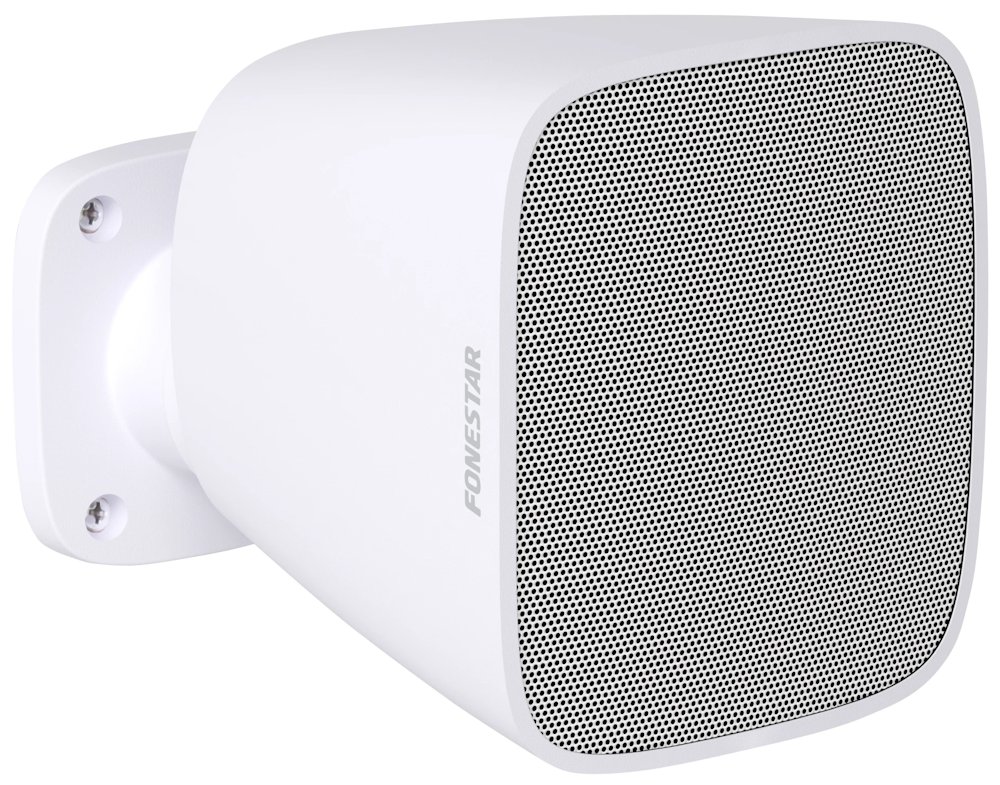 Fonestar Kompaktní 3" nástěnný reproduktor 12 W RMS, 100V/8ohm, venkovní, otočný držák, bílý SONORA-3TB